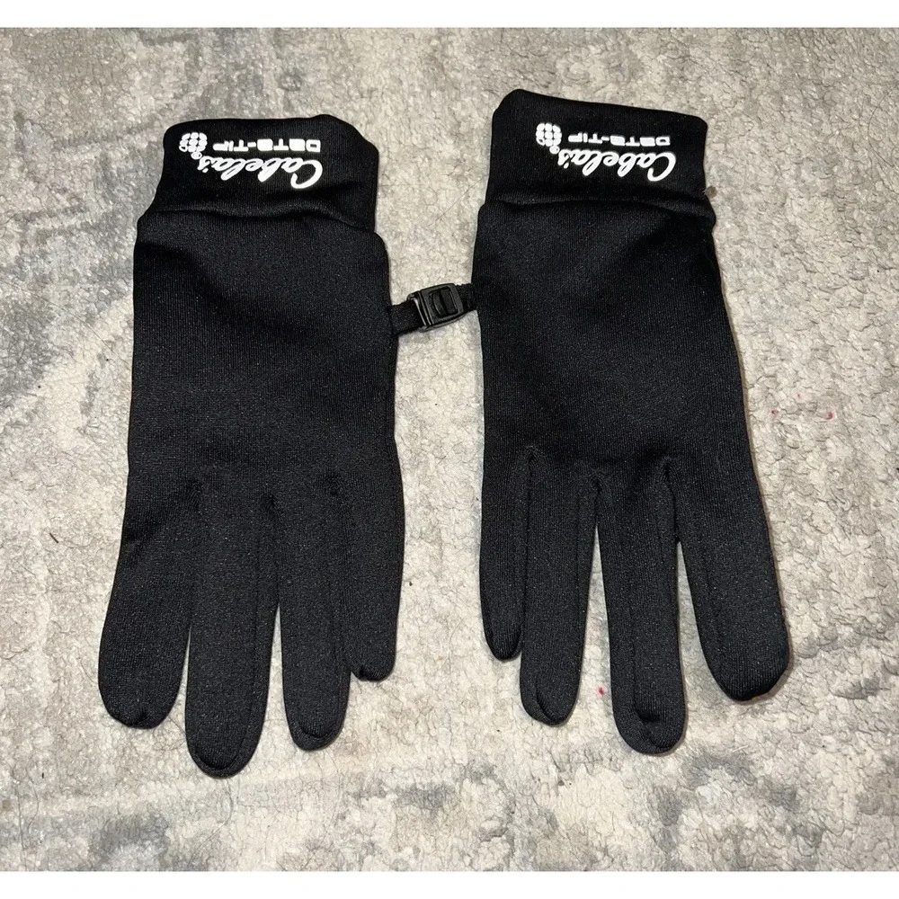 Cabela's Women's Black Gloves Size Large/X-Large L/X-LARGE Polyester Blend